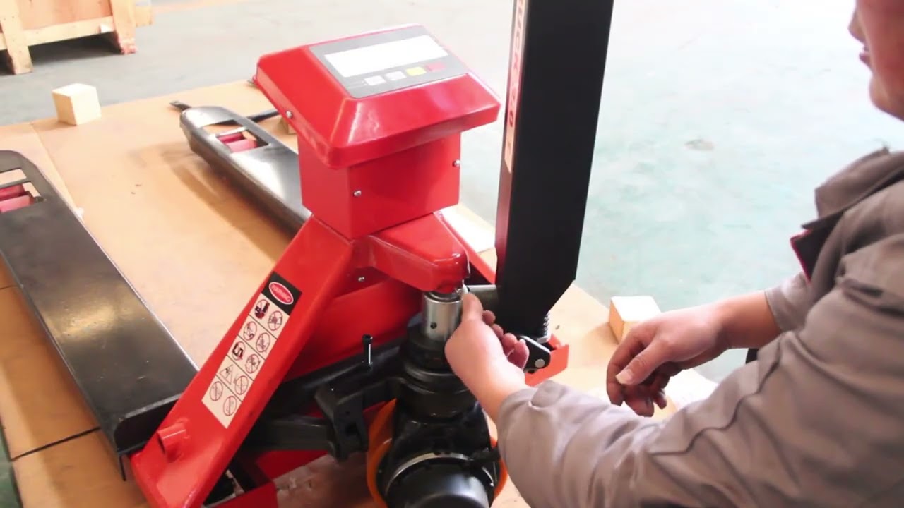 How to Setup & Use the Sunmax PT4400W Electric Pallet Jack (with Built-in Scale)