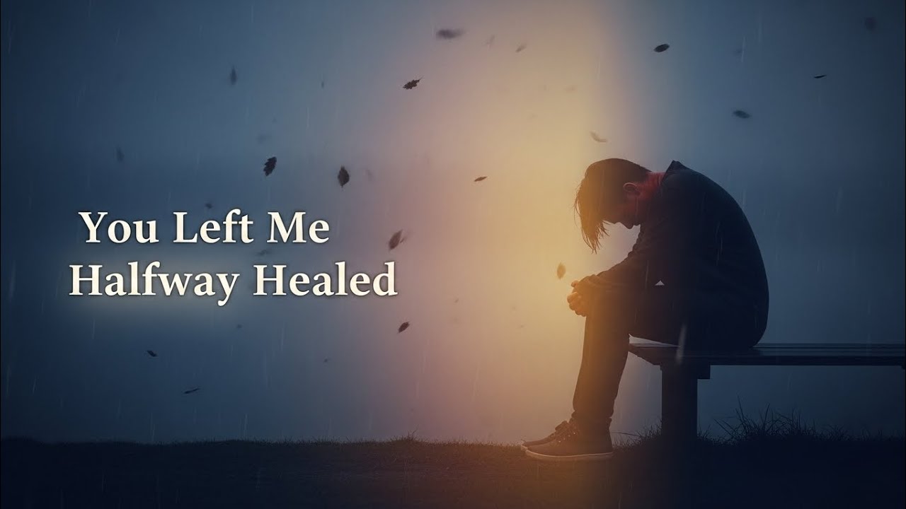 You left me halfway healed 