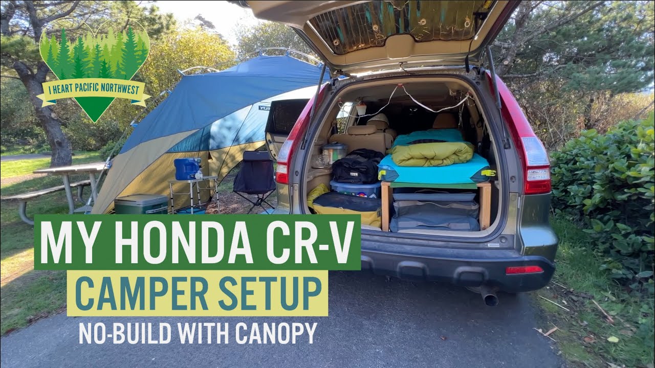 Настройка моего кемпера Honda CRV