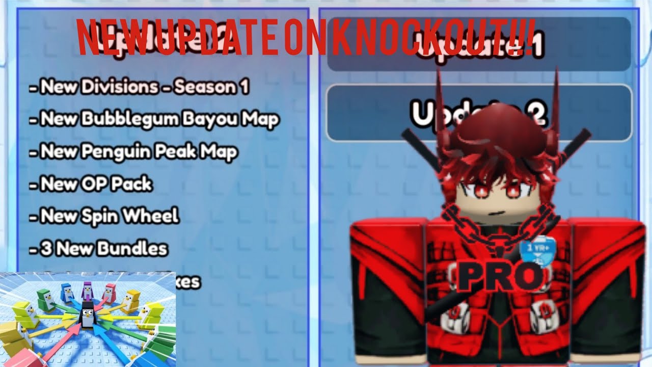 New update(update2) on knockout game!!!(Knockout-Roblox)