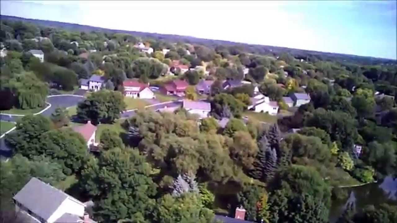 Hubsan X4 H107C HD Neighborhood flying