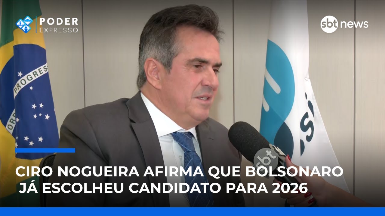 Ciro Nogueira afirma que Bolsonaro já escolheu candidato para 2026 | SBT News