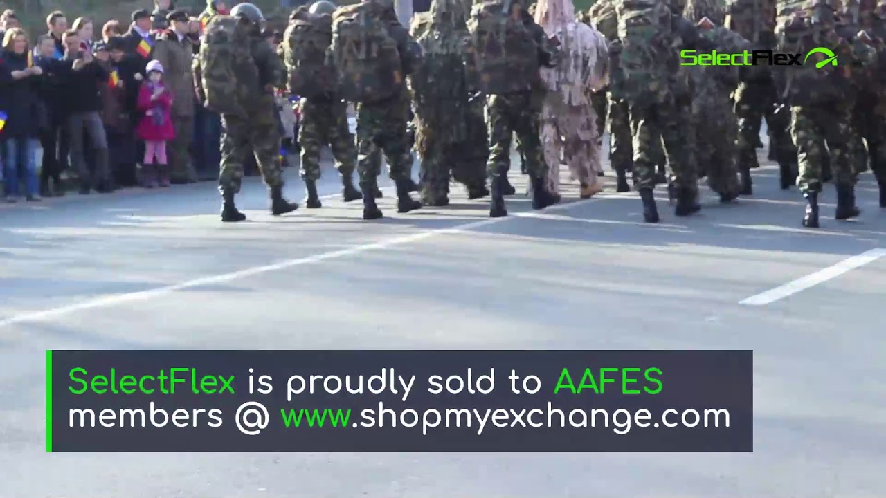 SelectFlex® Supports U.S. Soldiers Through AAFES!