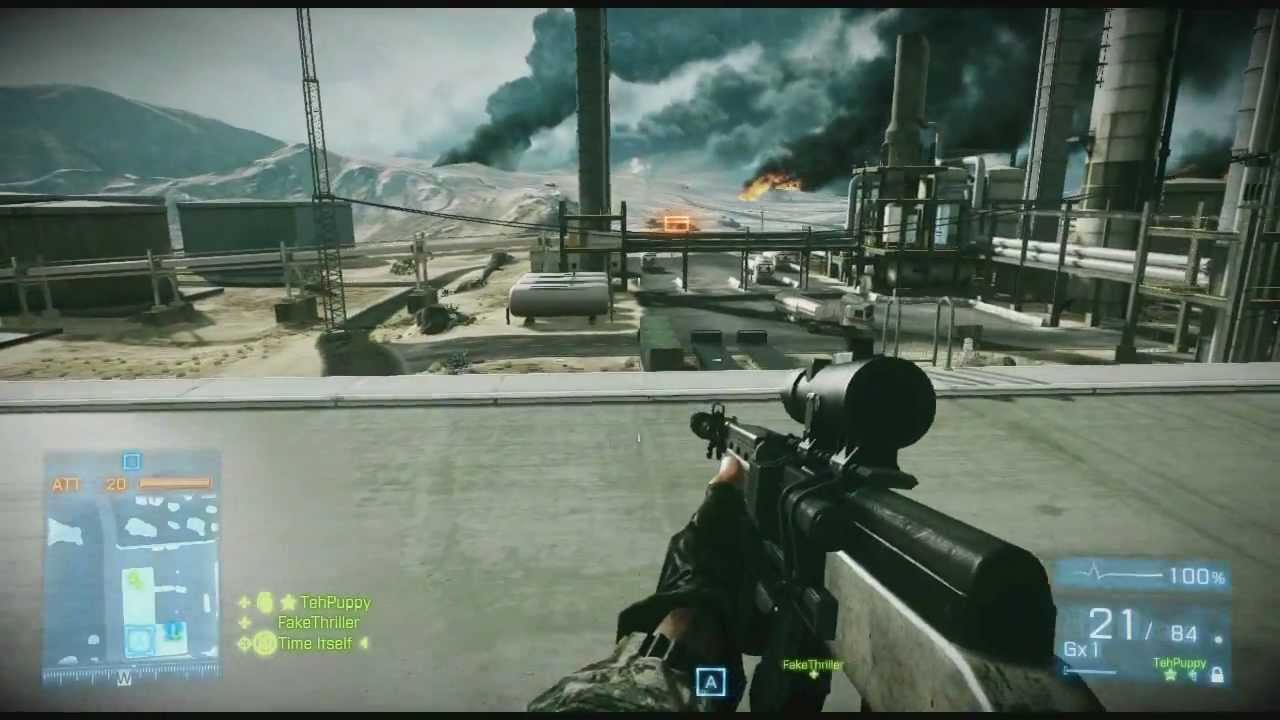 BF3 - Op Firestorm Squad Rush with TehPuppy and FakeThriller