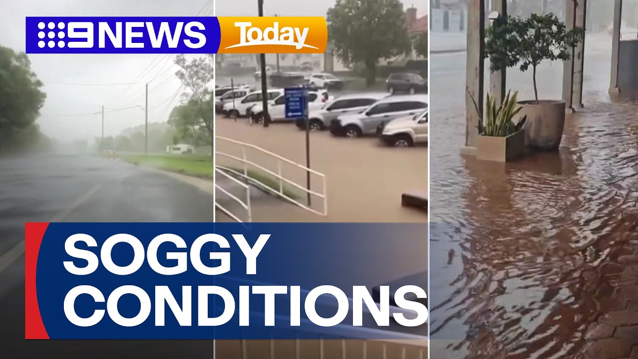 Queensland on alert for heavy rain | 9 News Australia