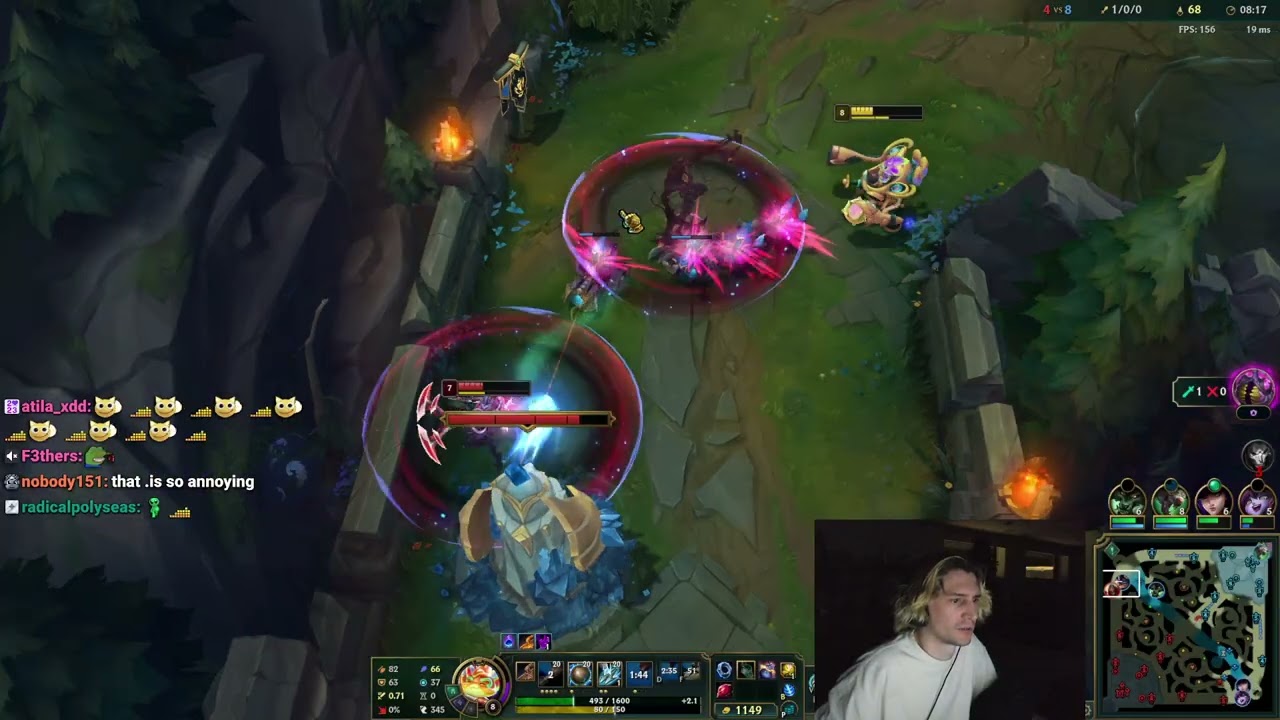 xQc plays League of Legends EP 59 - JANUARY 19 2026