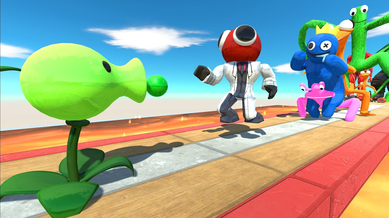 Peashooter vs All Units - Animal Revolt Battle Simulator