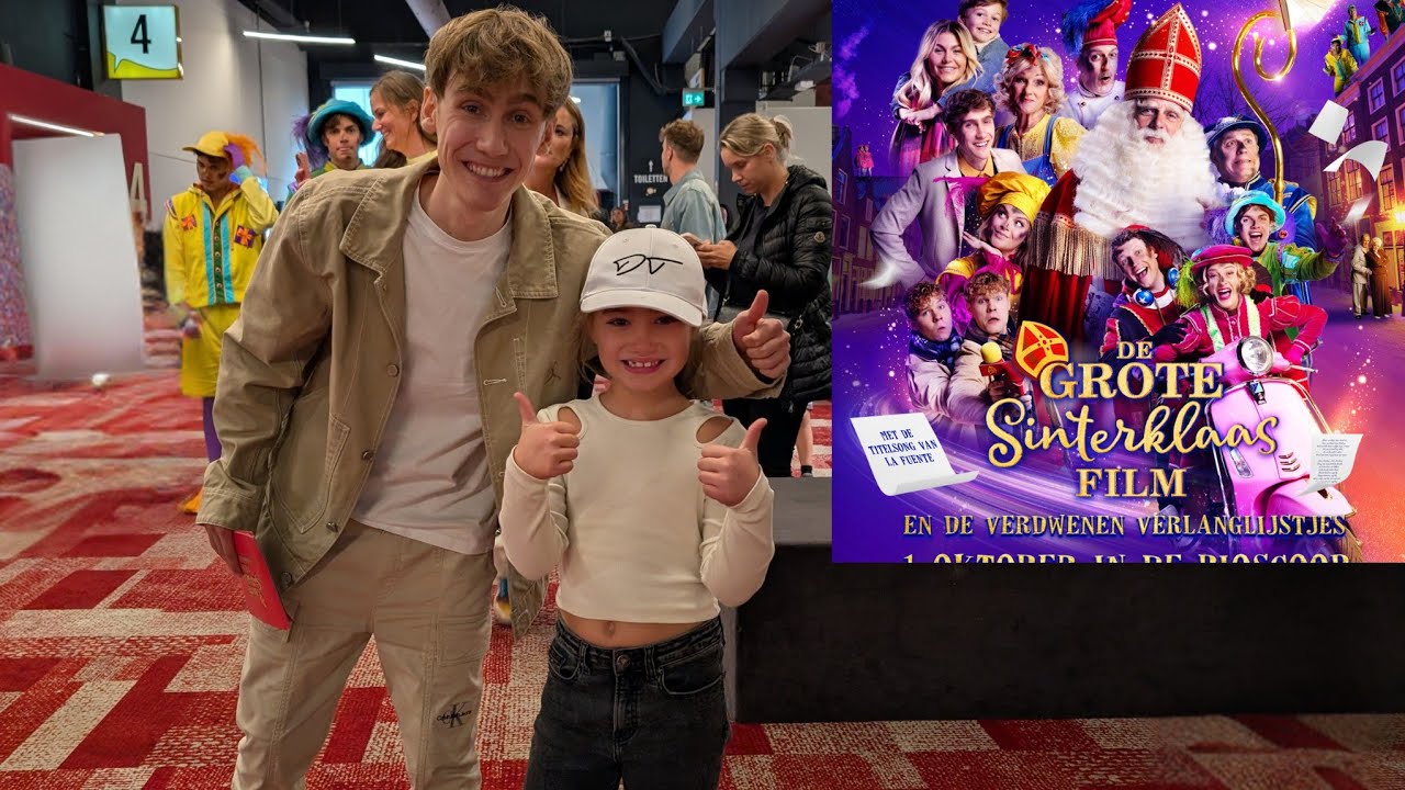 Grote Sinterklaasfilm Première en JOB ONTMOETEN