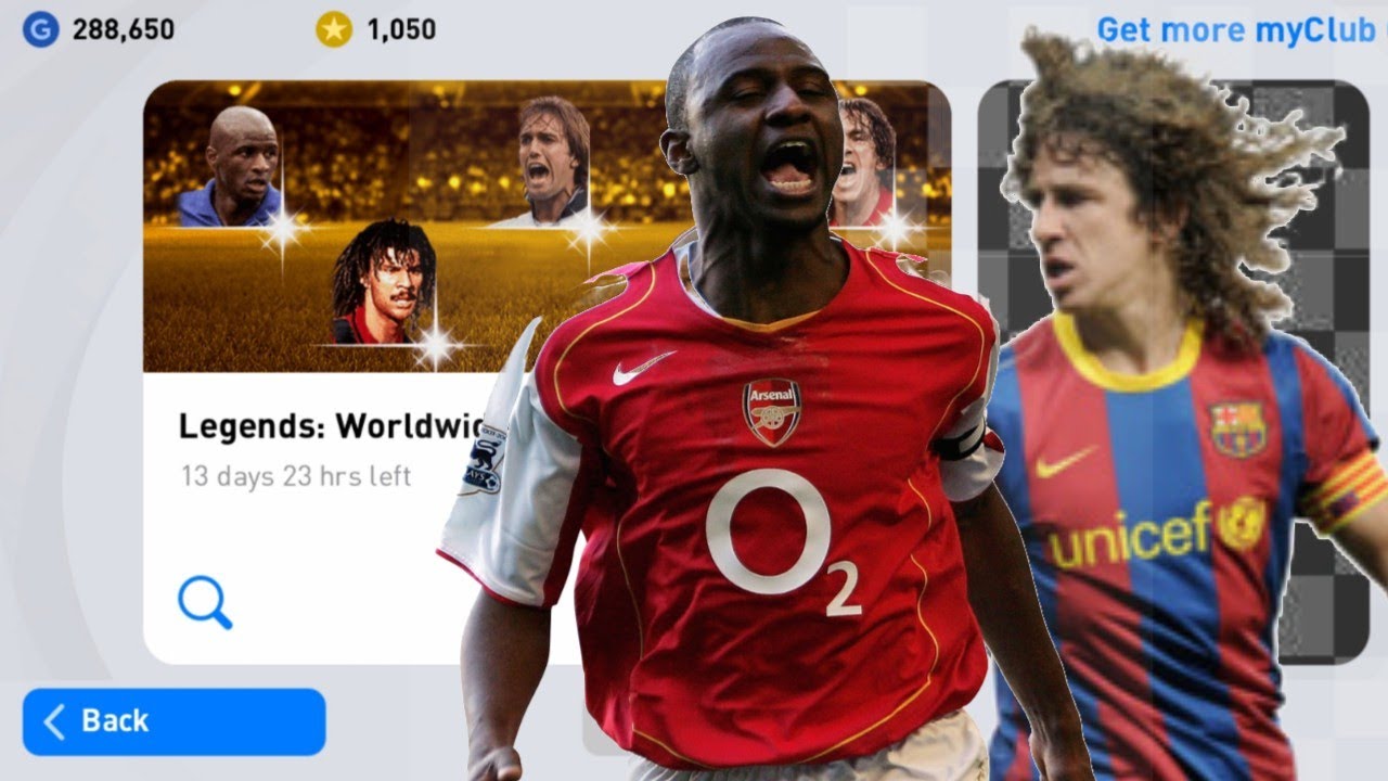 LEGEND BOX DRAW PACK OPENING PES 2021 MOBILE