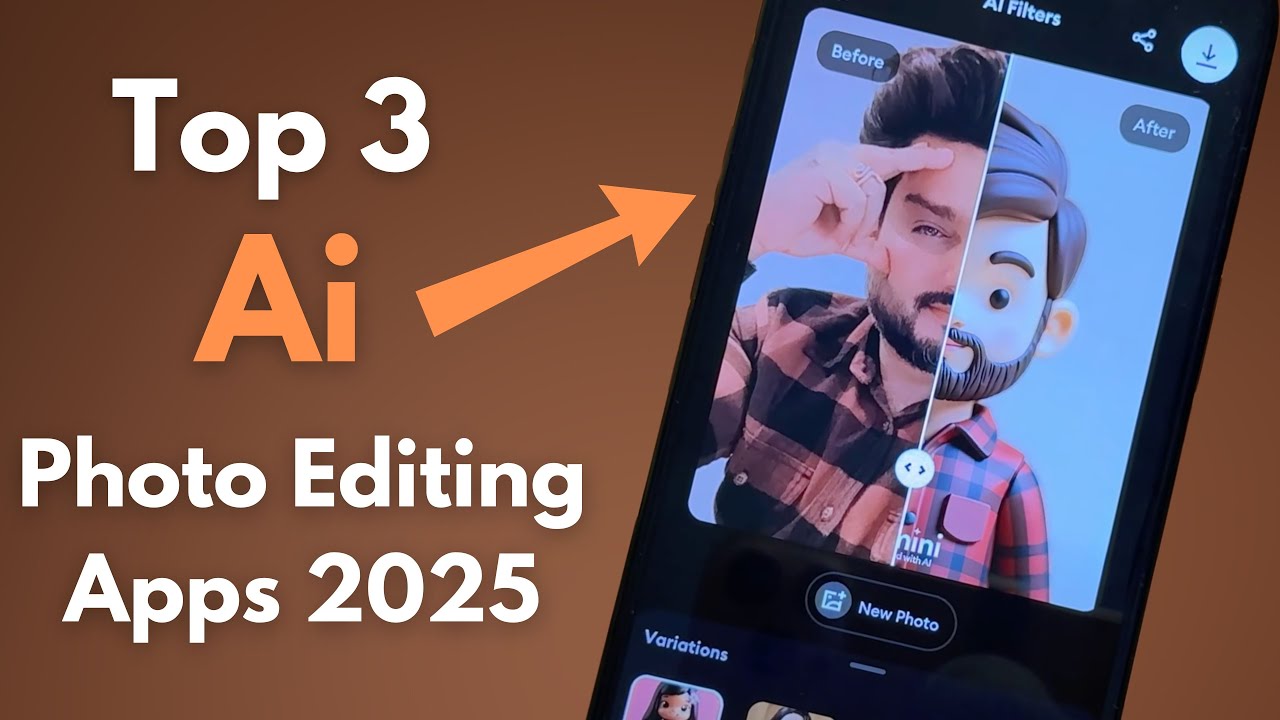 Top 3 Best AI Photo Editing Apps for 2025 (Android & iOS)