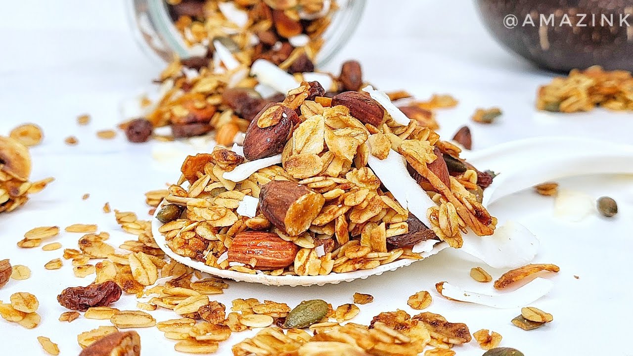 Homemade Granola Recipe || Amazin Kitchen