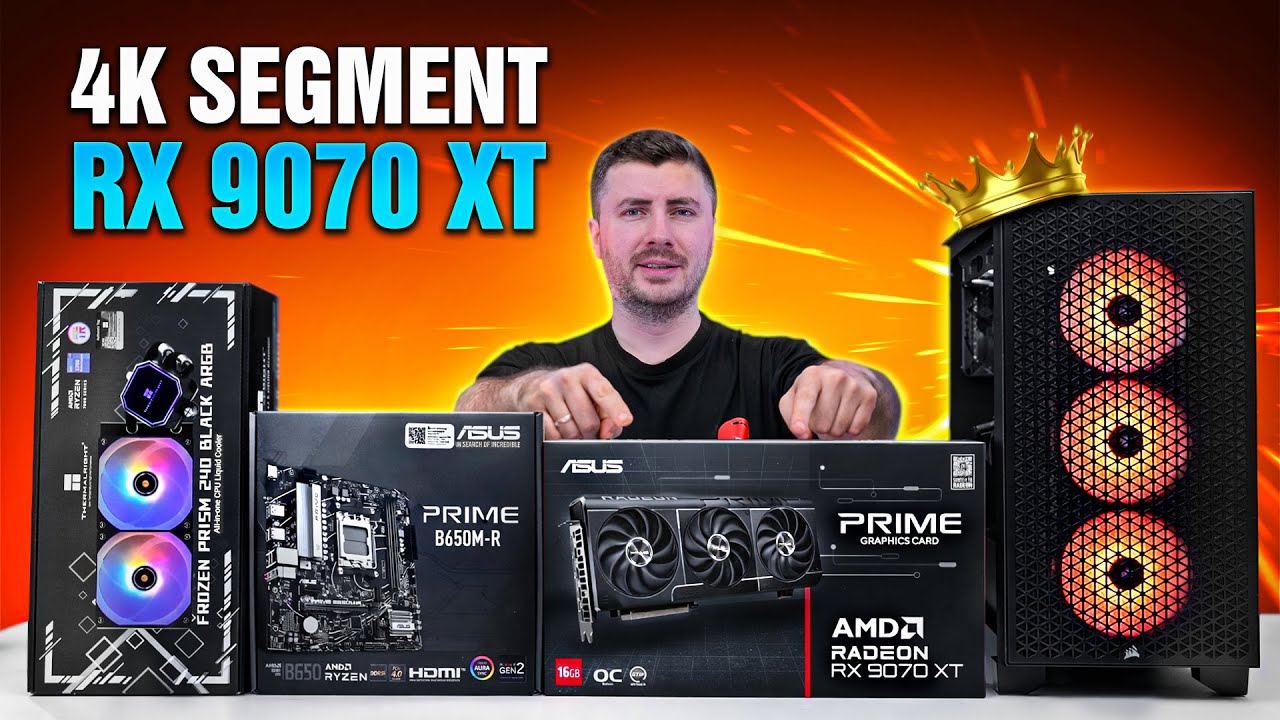 YILIN FİNAL OEM SİSTEMİ: ASUS RX 9070 XT ve 7800x3D | PCH GG16 🔥