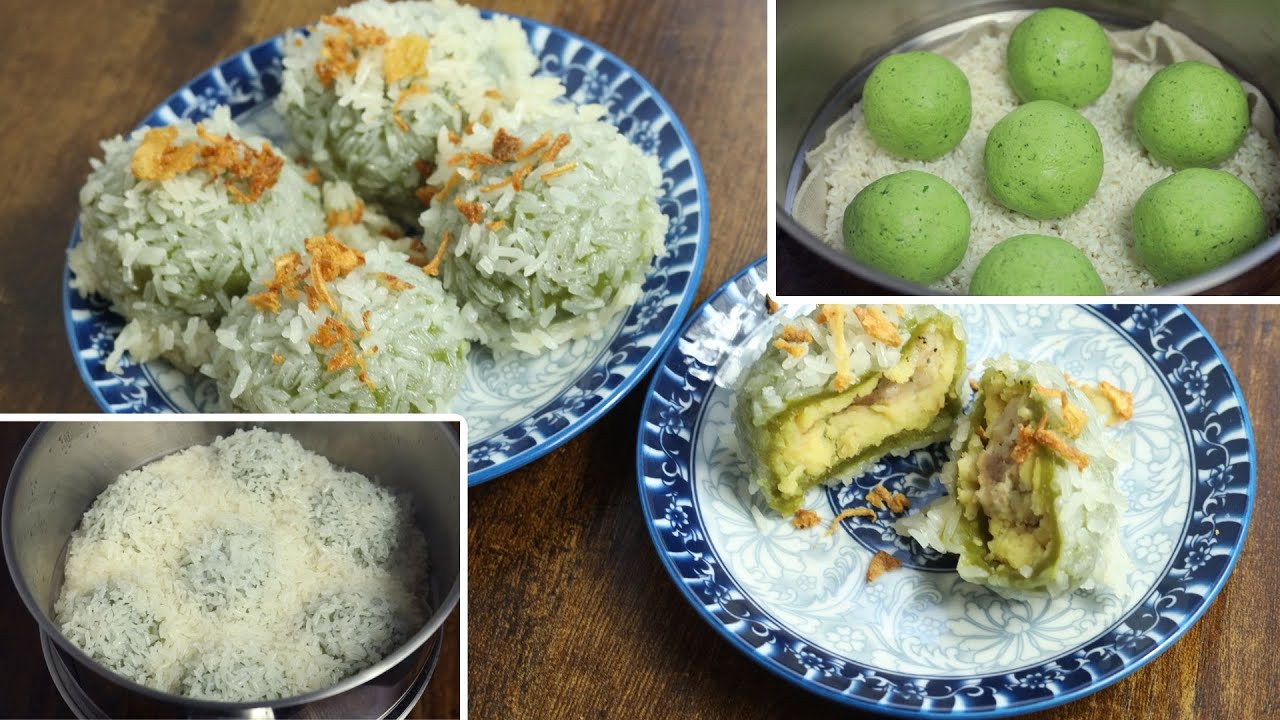 Làm bánh khúc/xôi khúc thật đơn giản, mềm dẻo nóng hổi thơm ngon