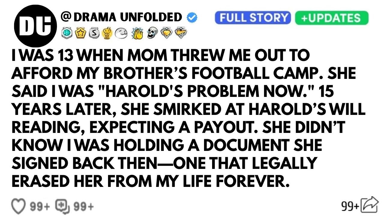 My Parents Left Me On The Curb In Trash Bags At 13. 15 Years Later, I Evicted Them From My Life...