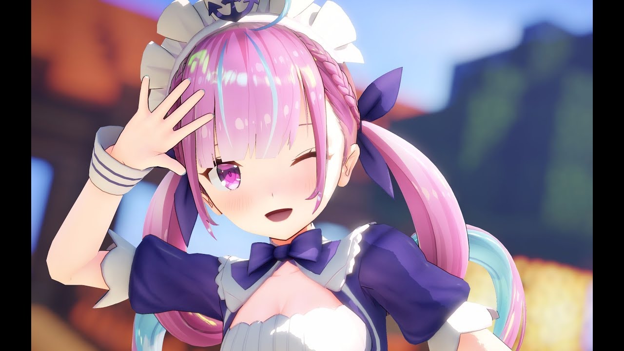 【VTuber MMD/60FPS】Minato Aqua【Drop Pop Candy】
