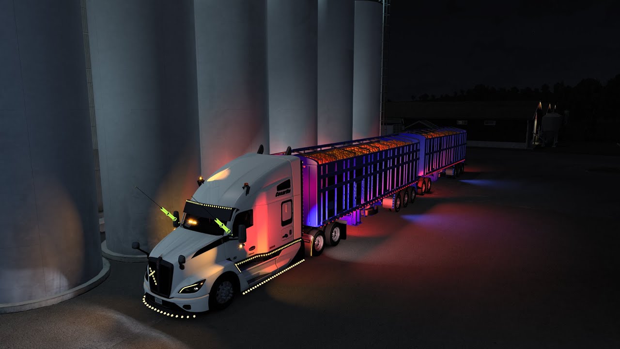 Problemas con pack de luces strobos led / American truck simulator / pc / problemas t&eacute;cnicos