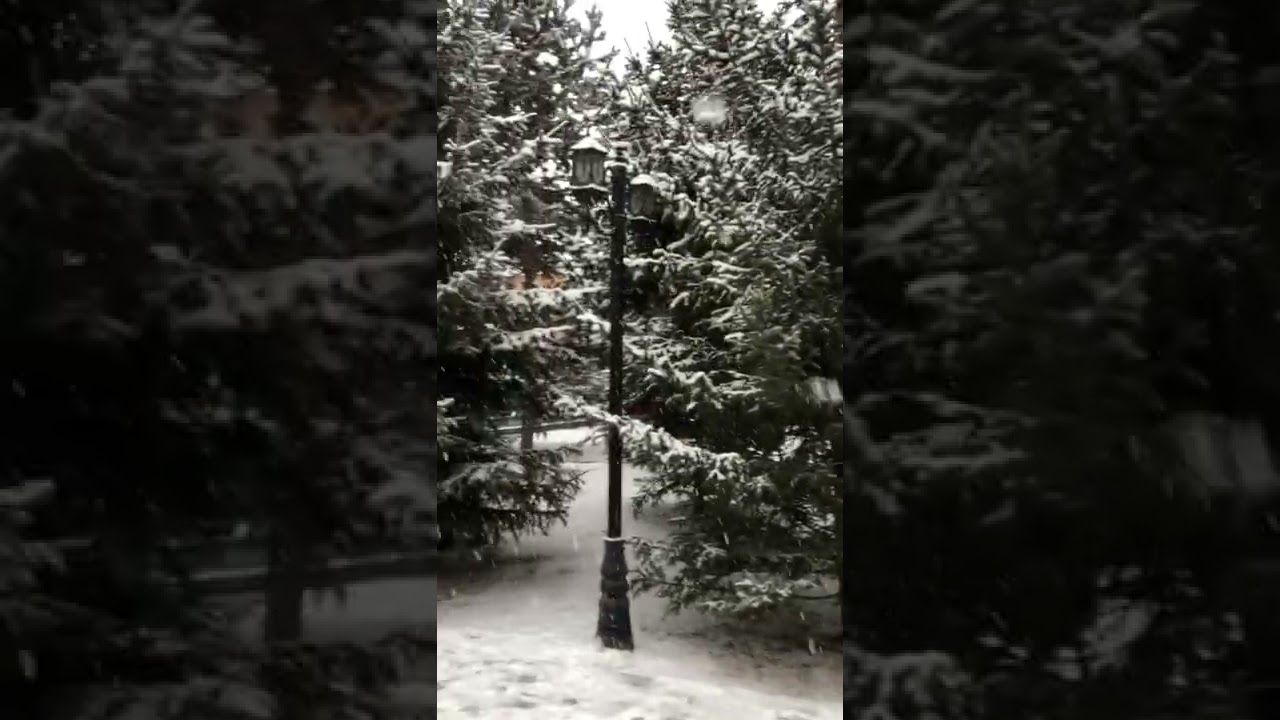snow in Ulaanbaatar Mongolia