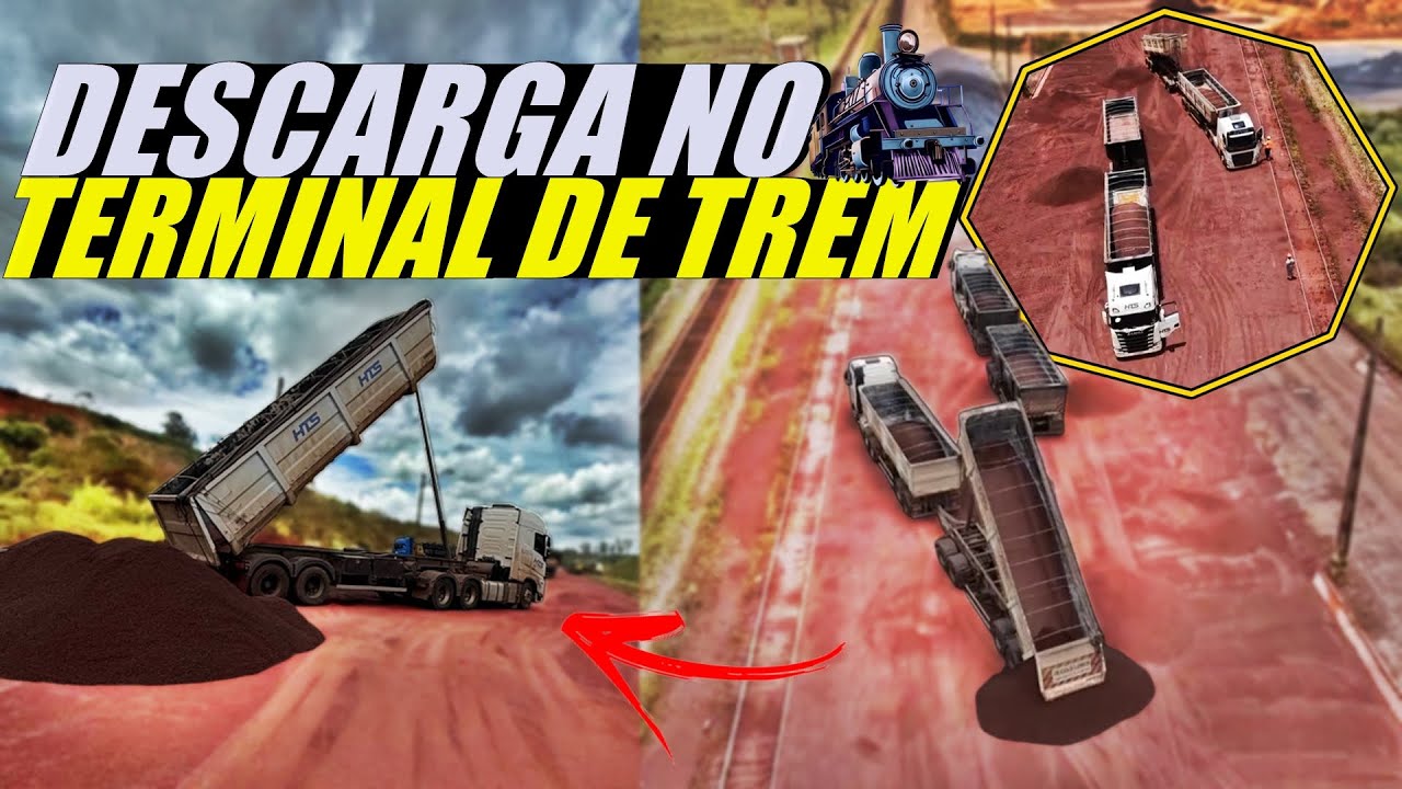 PRIMEIRA DESCARGA DO ANO... NO TERMINAL DE CARGAS TCI EM MINAS GERAIS!!!