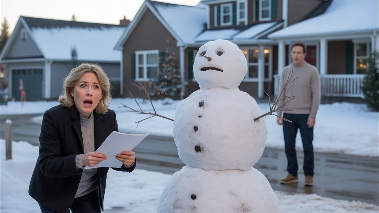 Christmas HOA Karen Gets Immediate Consequences From a Snowman