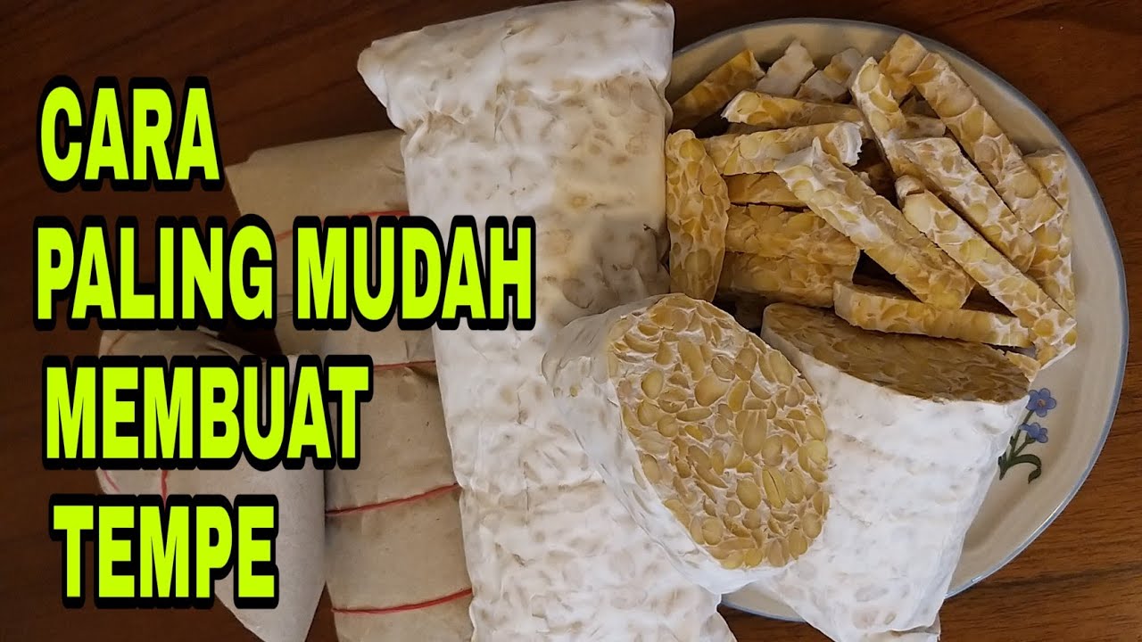 CARA PALING MUDAH UNTUK MEMBUAT TEMPE