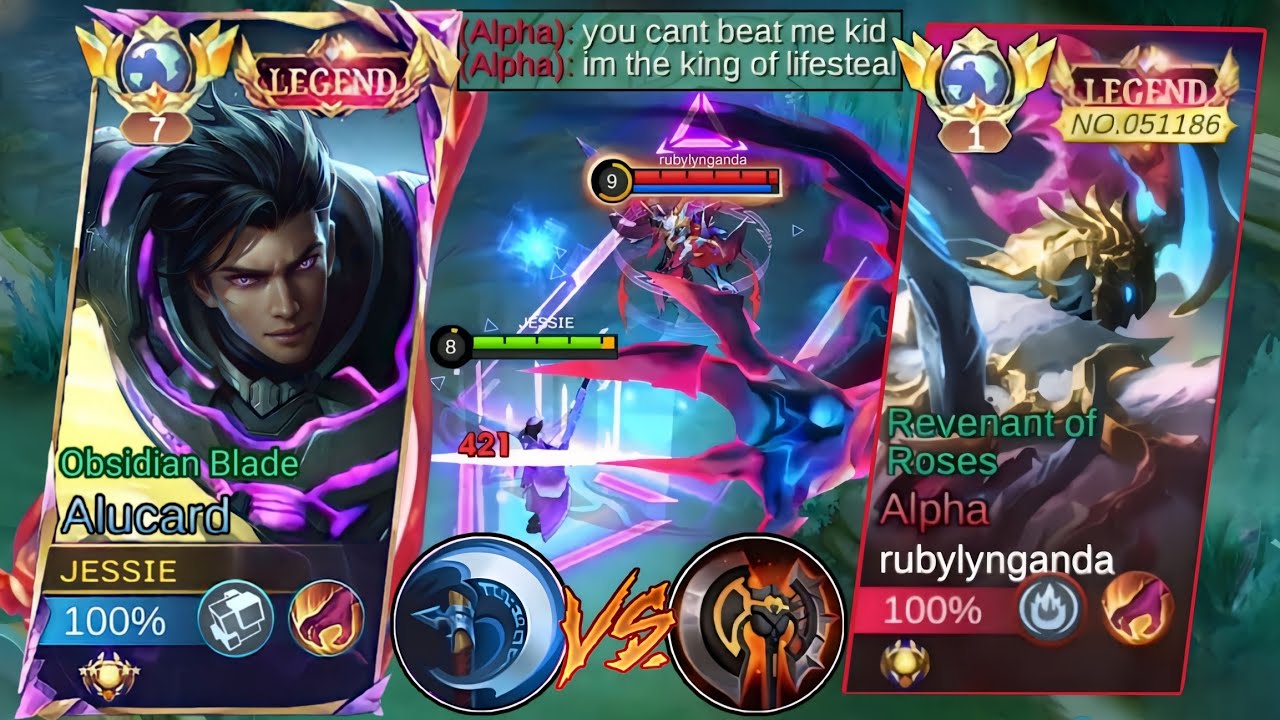 ALUCARD LEGEND SKIN vs ALPHA LEGEND SKIN!🔥 | BATTLE FOR THE STRONGEST FIGHTER! | WHO WILL WIN?- MLBB