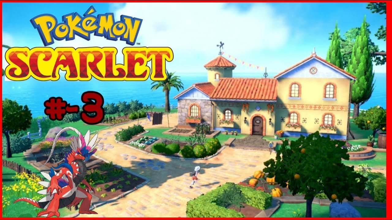 Pokémon Scarlet EPISÓDIO - 03 - NOVOS POKÉMON