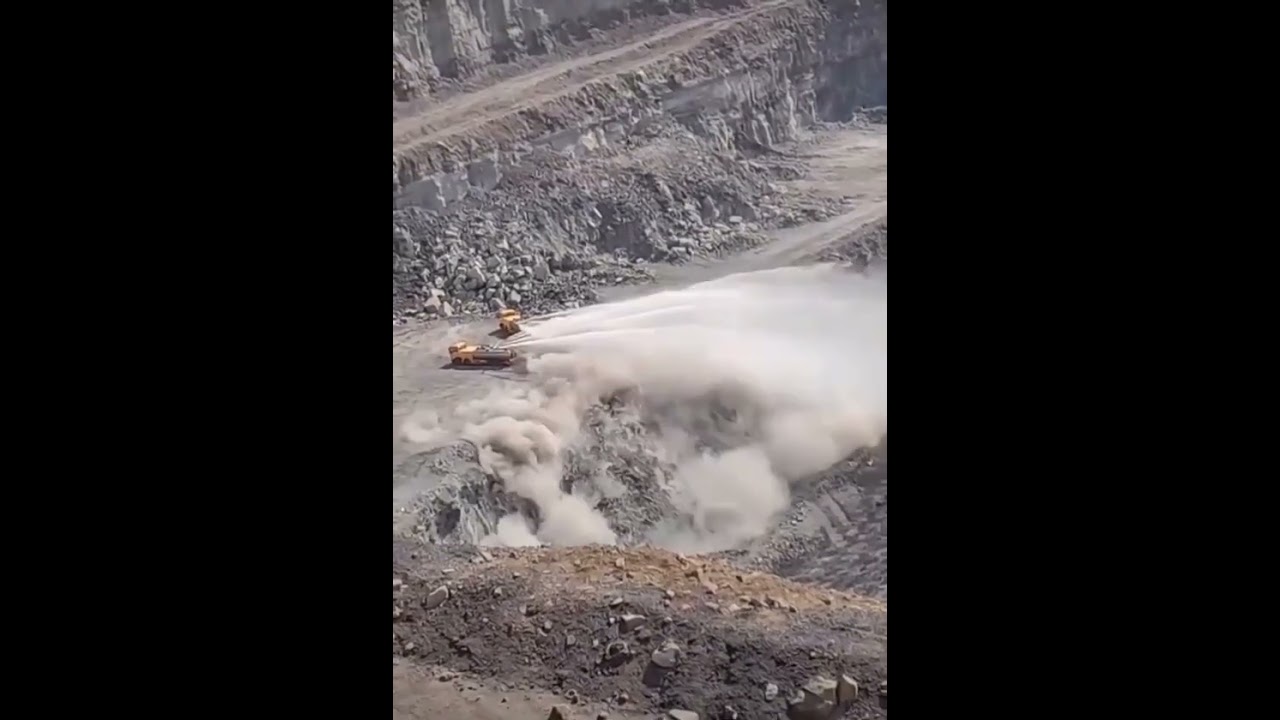 Mastering Dust Control in Mining| A Blast You Can Trust #viral #tranding @Geohub75X
