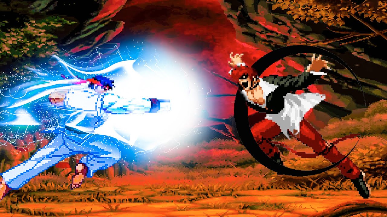 ICE RYU VS IORI OROCHI