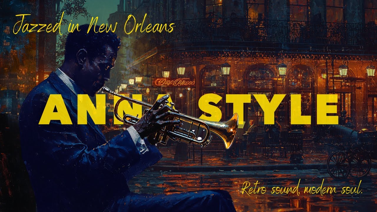 Jazzed in New Orleans 🎷 – Retro Jazz for Relaxing & Whiskey Evenings | Visual Album (1hr23min)