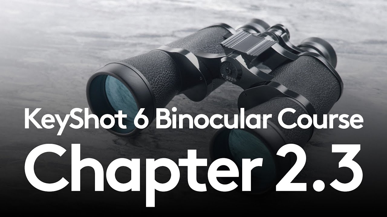 KeyShot 6 Binocular Course / Chapter 2.3 / Soft Plastic