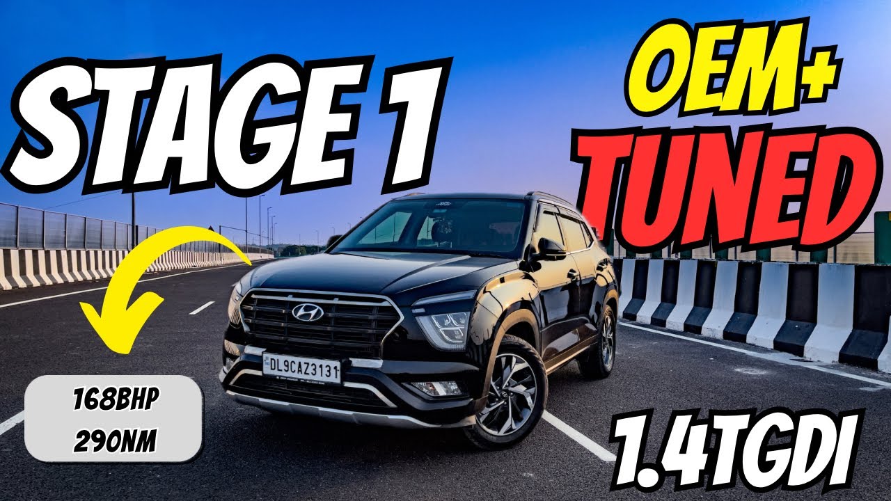 Tuned Hyundai Creta 1.4Tgdi With 7DCT- Stage 1 by OEM+, Performance gains ?, In Depth Review