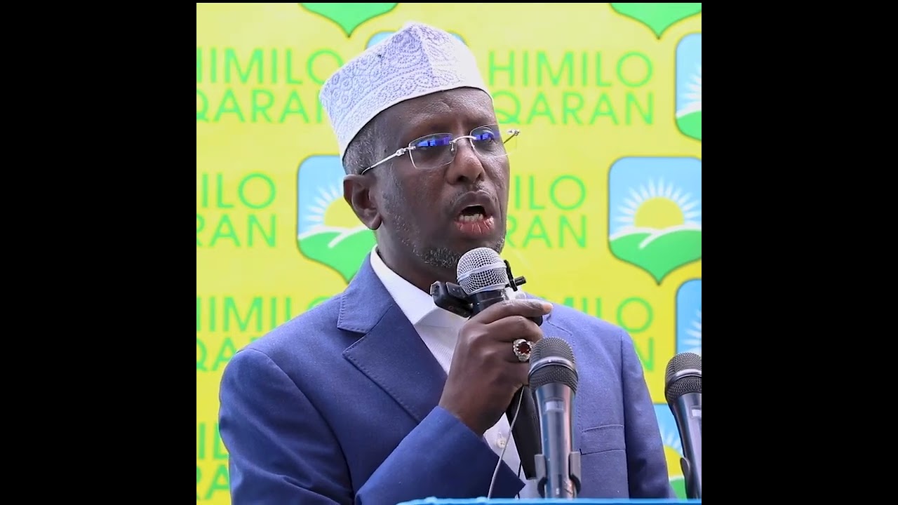 Daawo: Qudbadii shiikh shariif iyo shir ay maanta ku lahaayeen magalada muqdisho oo loo diiday....