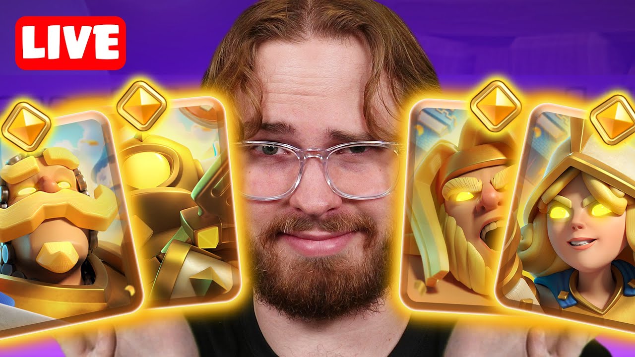 Top Ranked with *EVERY* Hero in Clash Royale!
