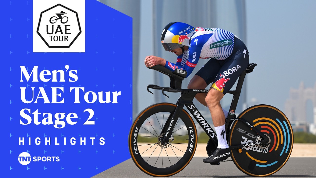 UNSTOPPABLE 🔥 | UAE Tour Stage 2 Race Highlights | TNT Sports Cycling