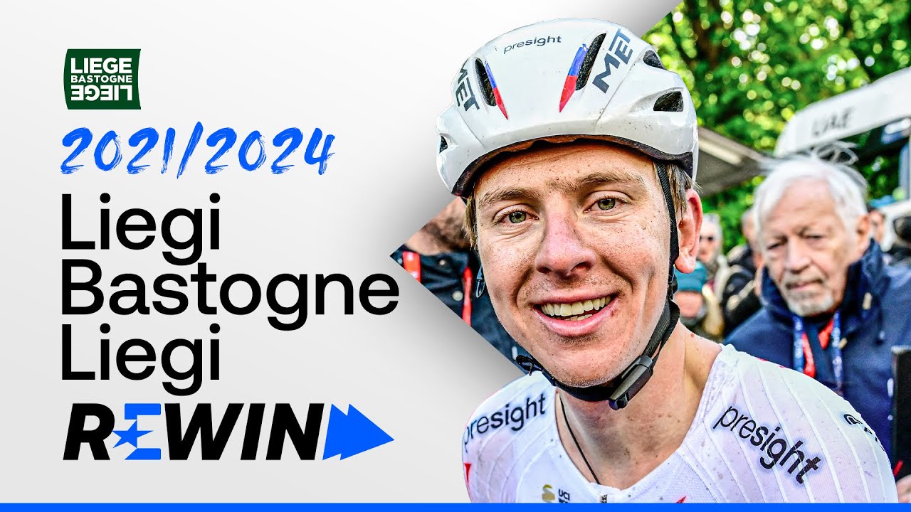 POGACAR, doppio trionfo alla Liegi-Bastogne-Liegi | 2021 e 2024 | HIGHLIGHTS