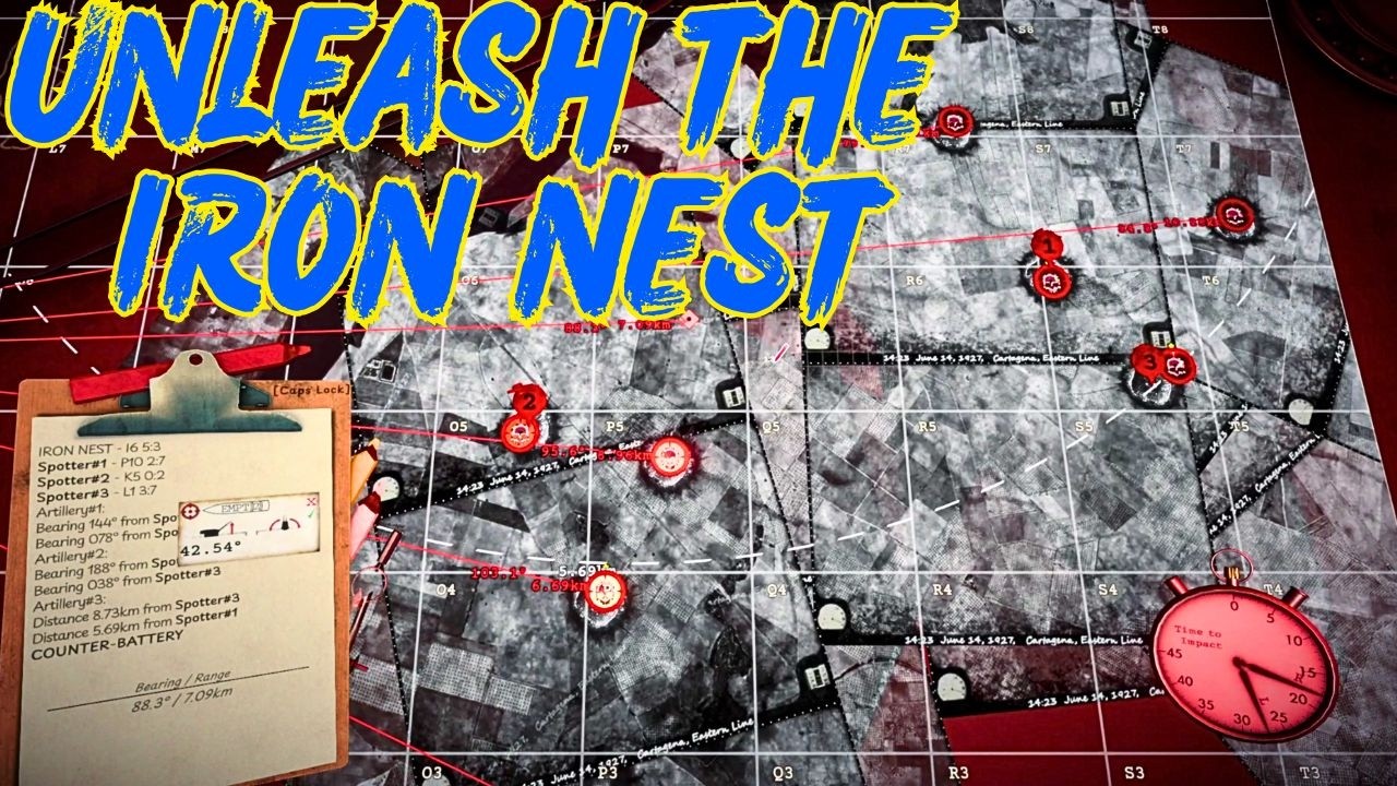 Предварительный обзор IRON NEST: Heavy Turret Simulator, The Counter Battery