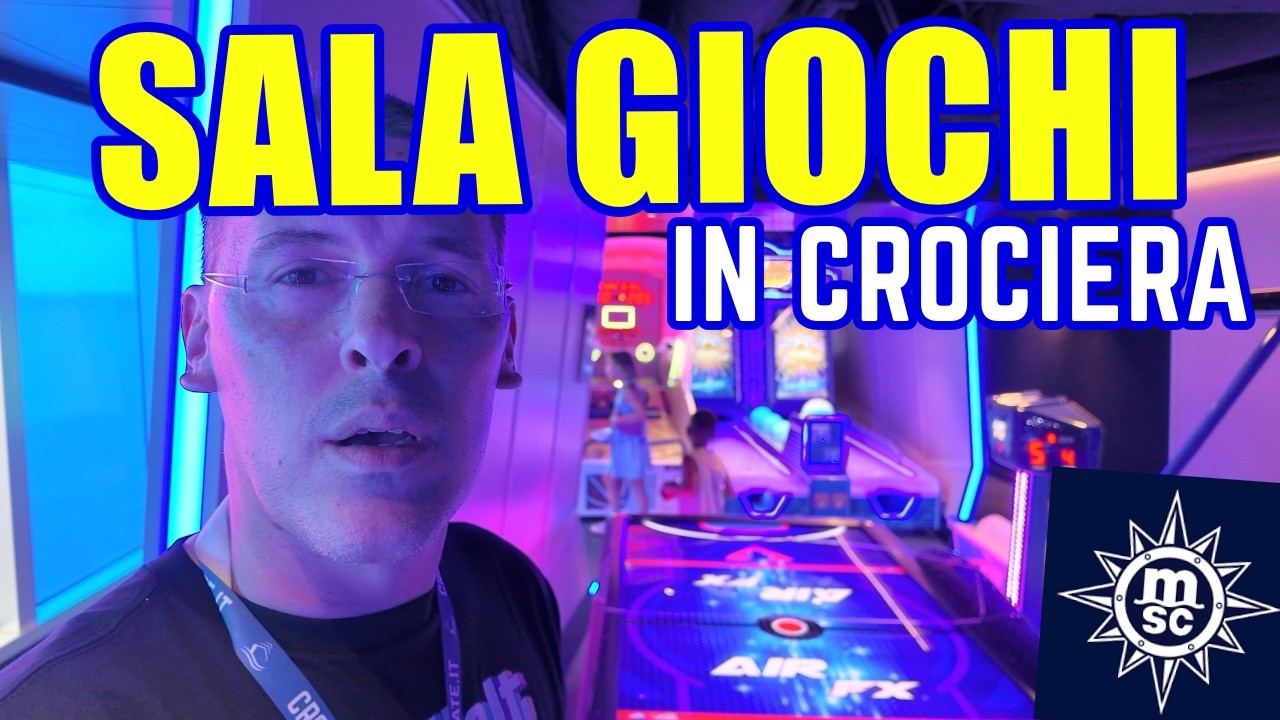 SALA GIOCHI CROCIERA come funziona FUN PASS ARCADE su MSC ?