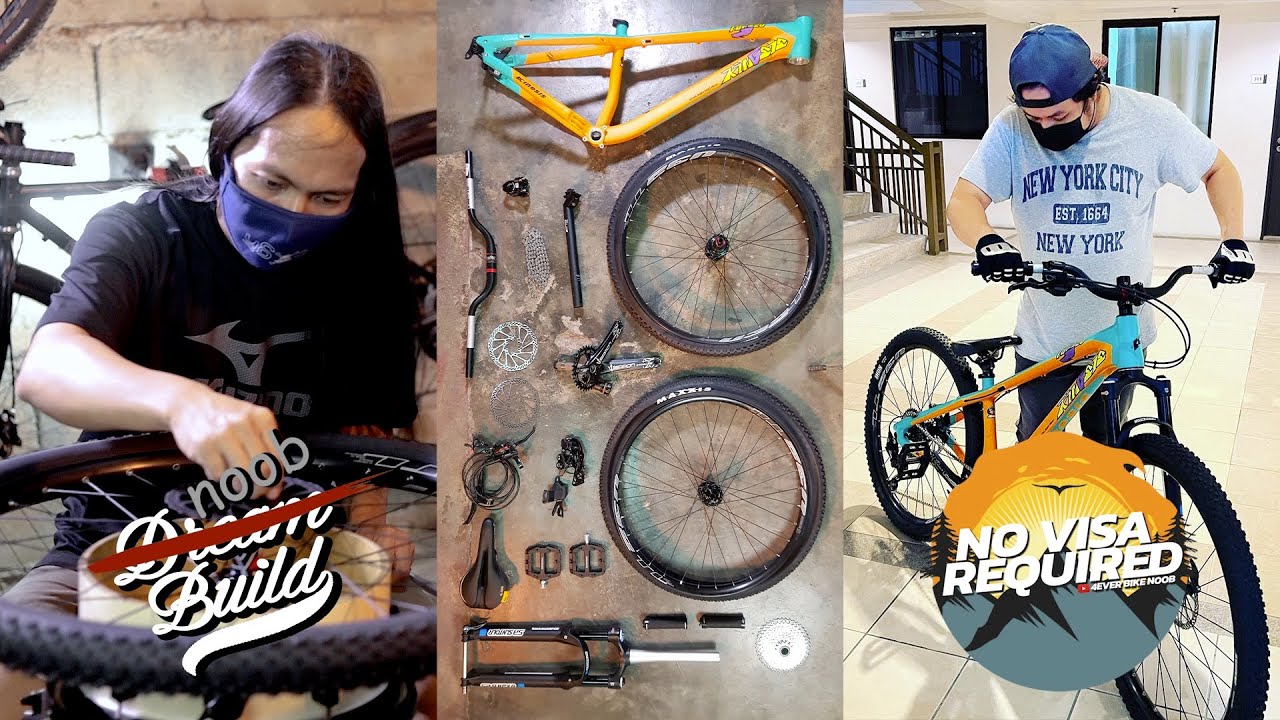 KINESIS TDF420 DIRT JUMP/ 4CROSS BIKE | NOOB BUILD | 4EVER BIKE NOOB