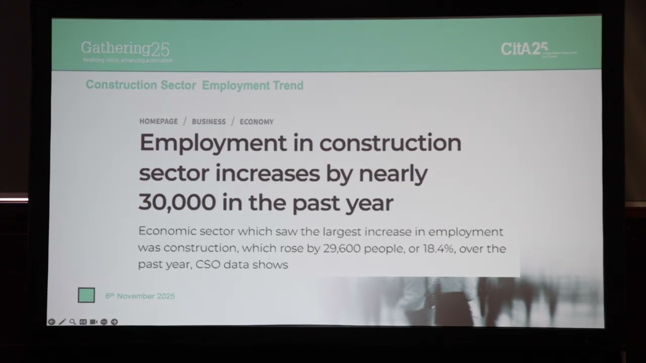 Gathering'25 Shaping a Workforce for Success: Damien Owens, Engineers Ireland