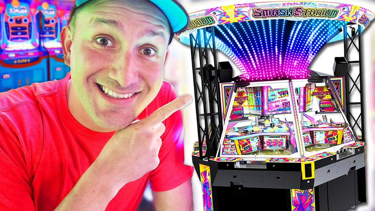 BONUS after BONUS Helped us WIN over 10,000 tickets on this Coin Pusher!