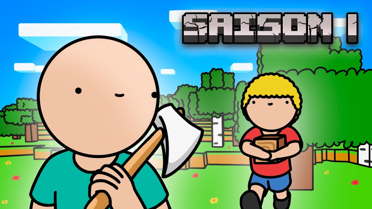 Bloqués en SURVIE MINECRAFT SAISON 1 + SCÈNES BONUS (animation)