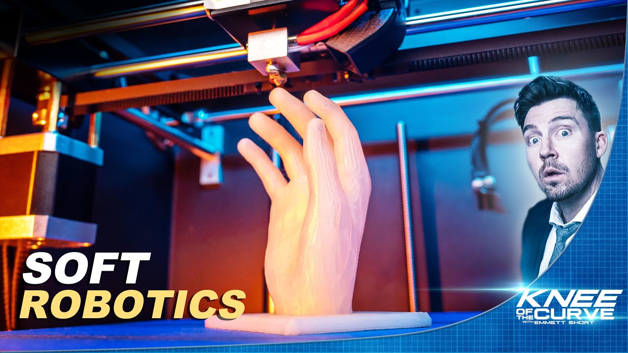 Researchers Create Bio-Gel For Soft Robots - Knee Of The Curve