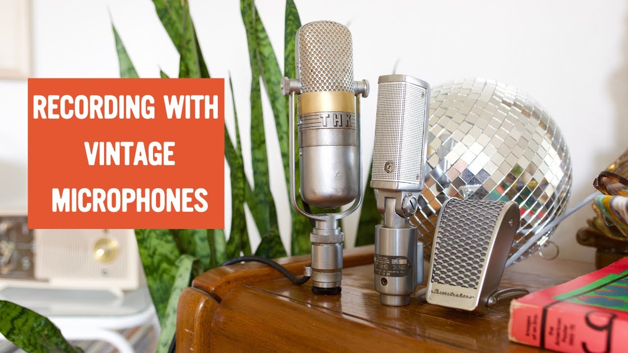 3 Mic Recording: Aiwa, Shure, & Sennheiser
