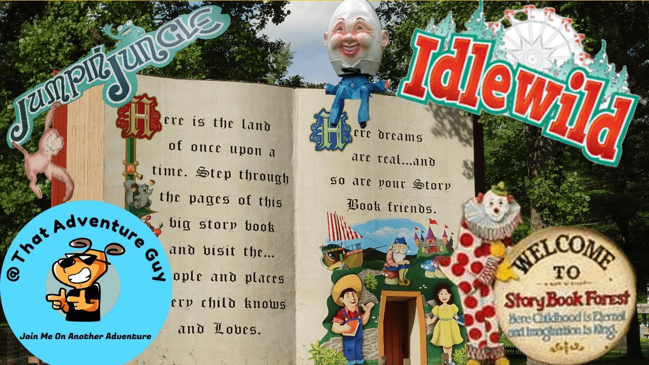 Idlewild Park - Part 1 - Storybook Forest!! REAL living fairytales and nursery rhymes! Adventure 019