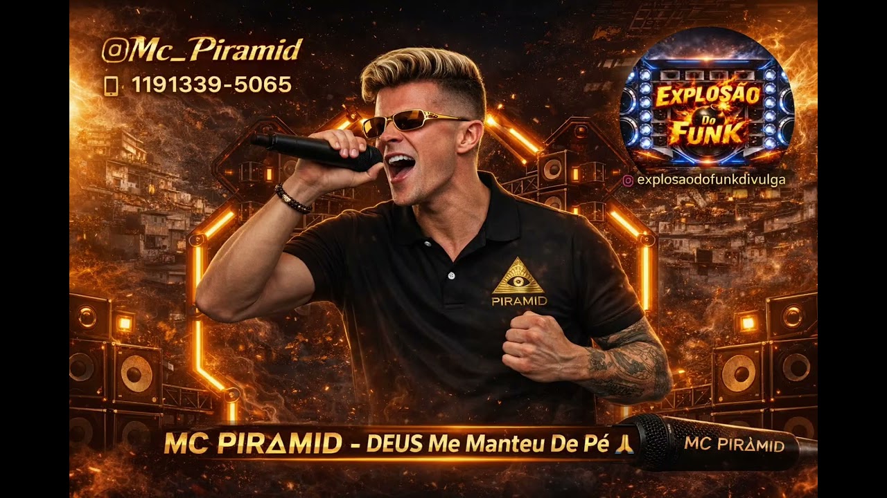 Mc PIRAMID - DEUS Me Manteu De Pé (Dj Brankinho) #tiktok