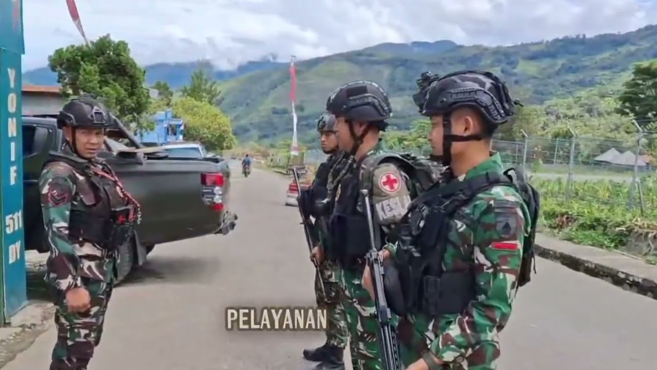 Satgas Yonif 511/DY hadir membawa harapan untuk warga Karubaga