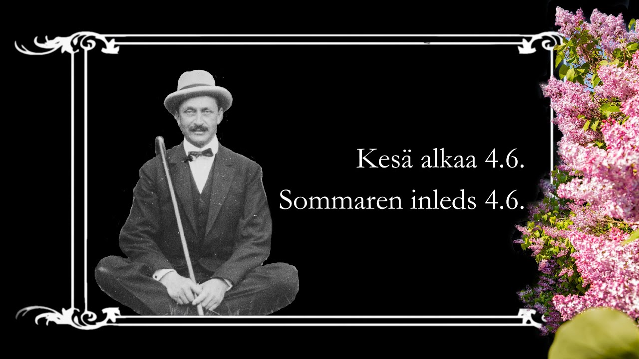 Kesä alkaa 4.6. – Sommaren inleds 4.6.