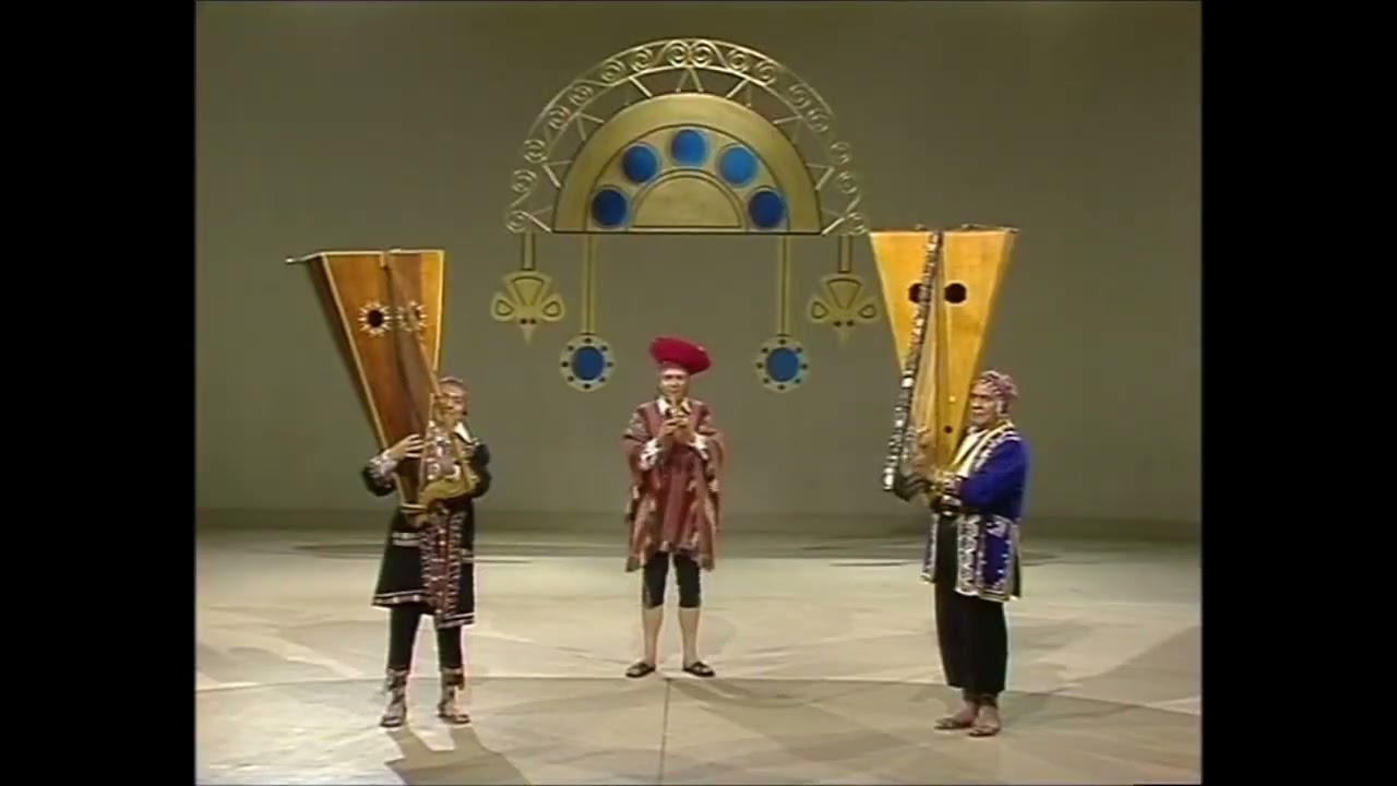 Peru Folklorico 1978  -   Raymond Thevenot Quena y Arpa - Valicha