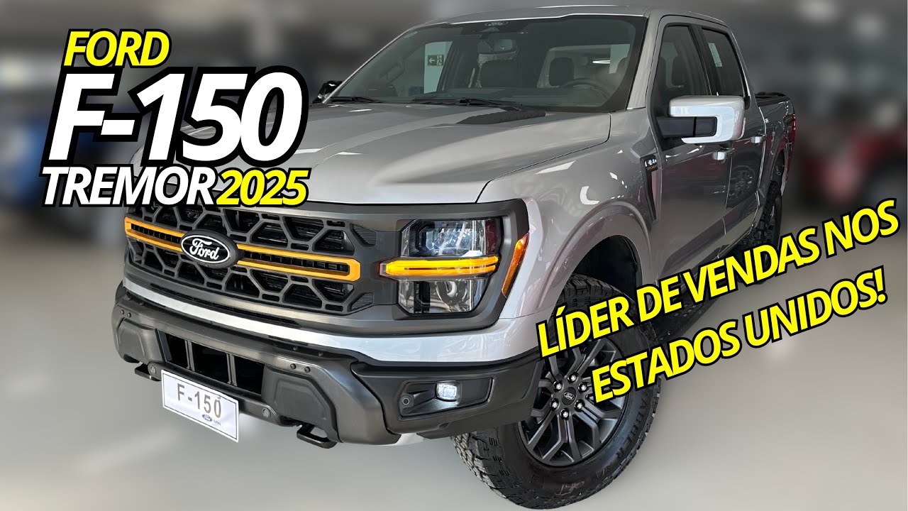 Novo Ford F-150 Tremor 2025 - BRUTALIDADE MÁXIMA!