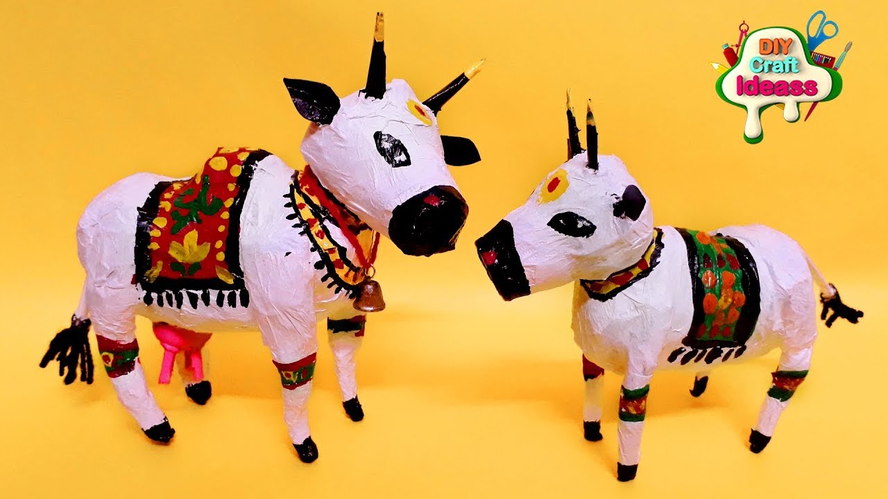 Ideas That Prove Paper is The Best Crafts Material Ever |  cow diy | Best Crafts  | diy craft ideas